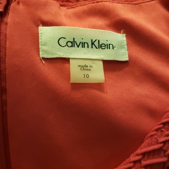 Calvin Klein Fuschia Dress size 10 - Picture 8 of 8